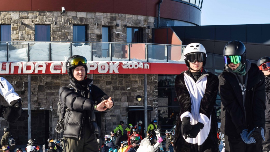 Chopok narty snowboard młodzież