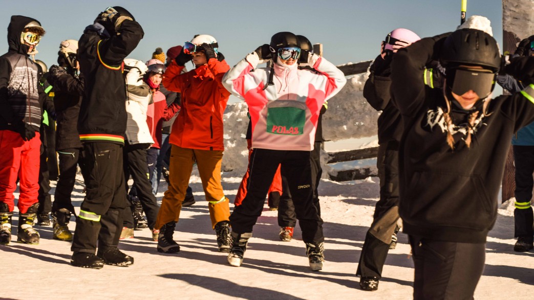 Zima rozgrzewka grupy