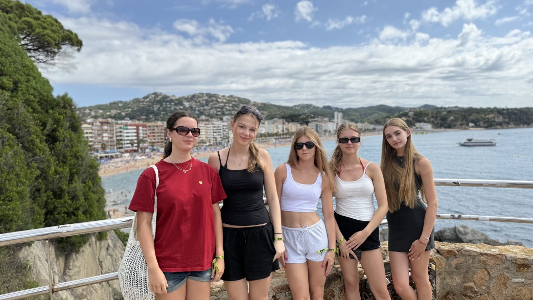 Obóz samolotowy party zone w Hiszpanii