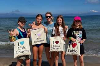 Jastrzębia Góra - obóz filmowo-aktorski z Marysią Krasowską