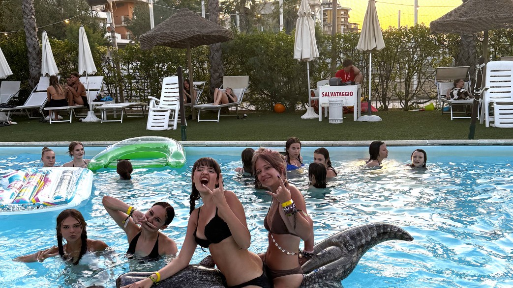 obóz młodziezowy w Rimini