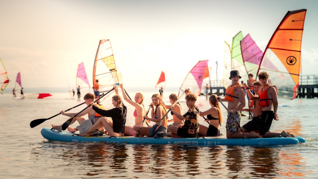 obóz windsurfingowy w Jastarni