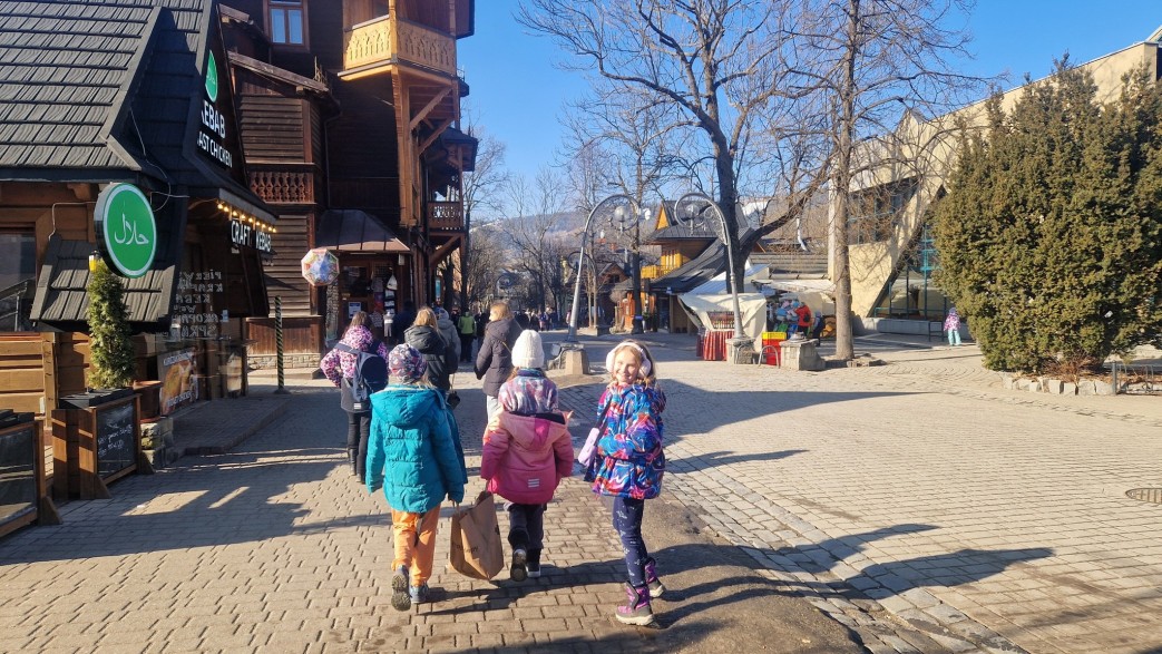 Bal karnawałowy na zimowisku rekreacyjnym bez nart